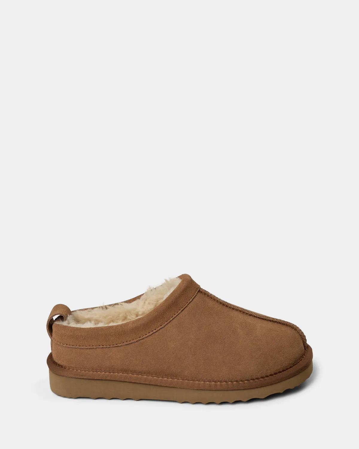 ADELENASY TEDDY SHOE - Tan