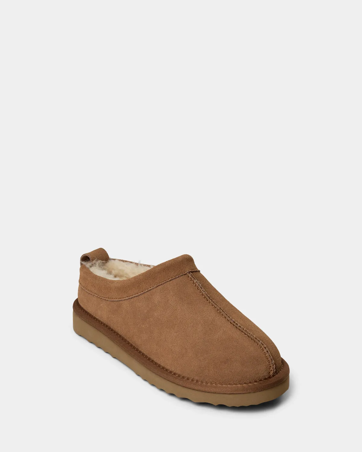 ADELENASY TEDDY SHOE - Tan