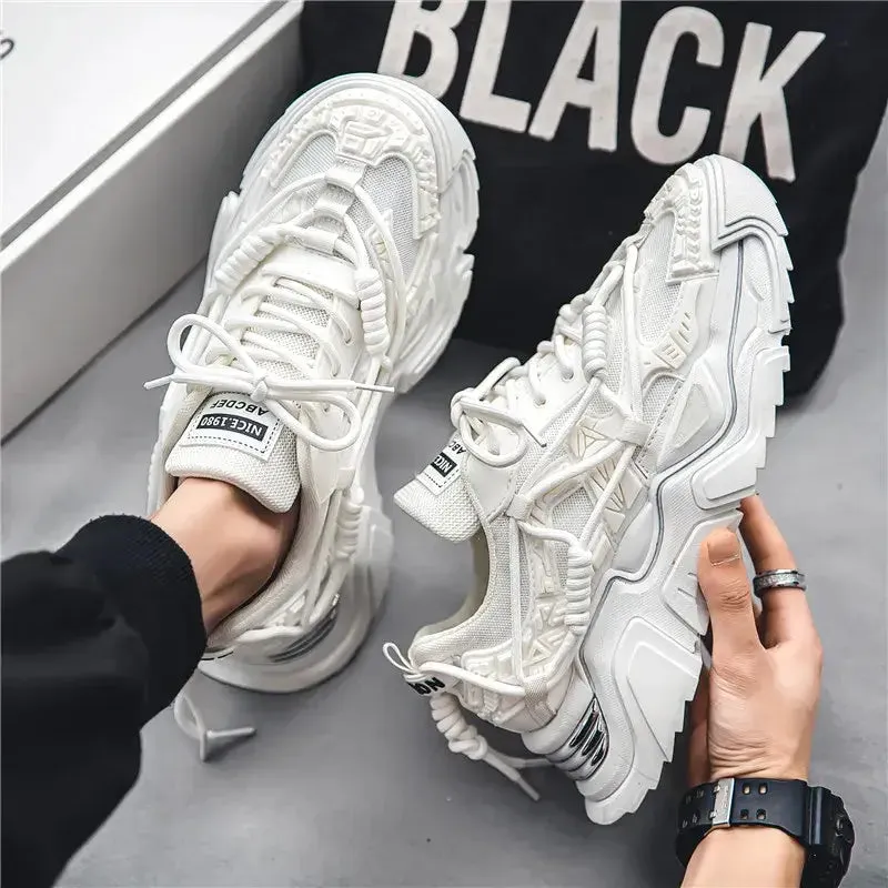 Aesthetic Nice Space Non Slip Platform Sneakers