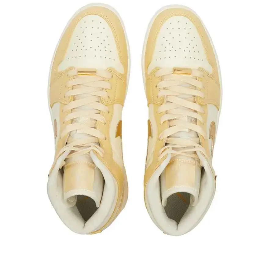 Air Jordan 1 Mid SE, Cream/Gold