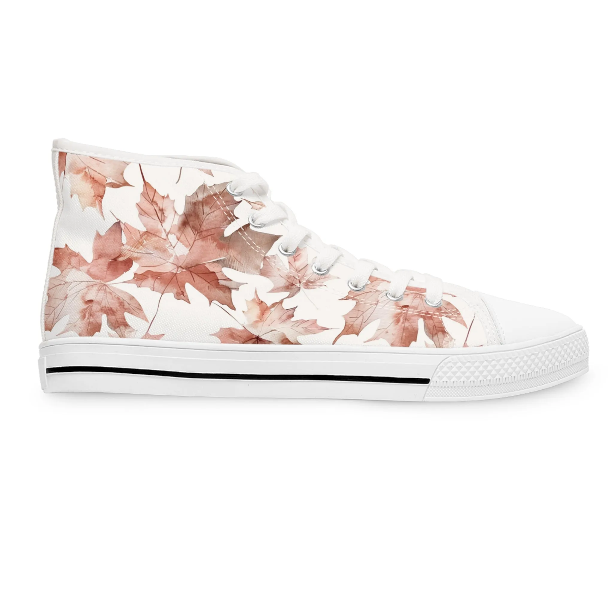 Autumn Leaves Women's High Top Sneakers