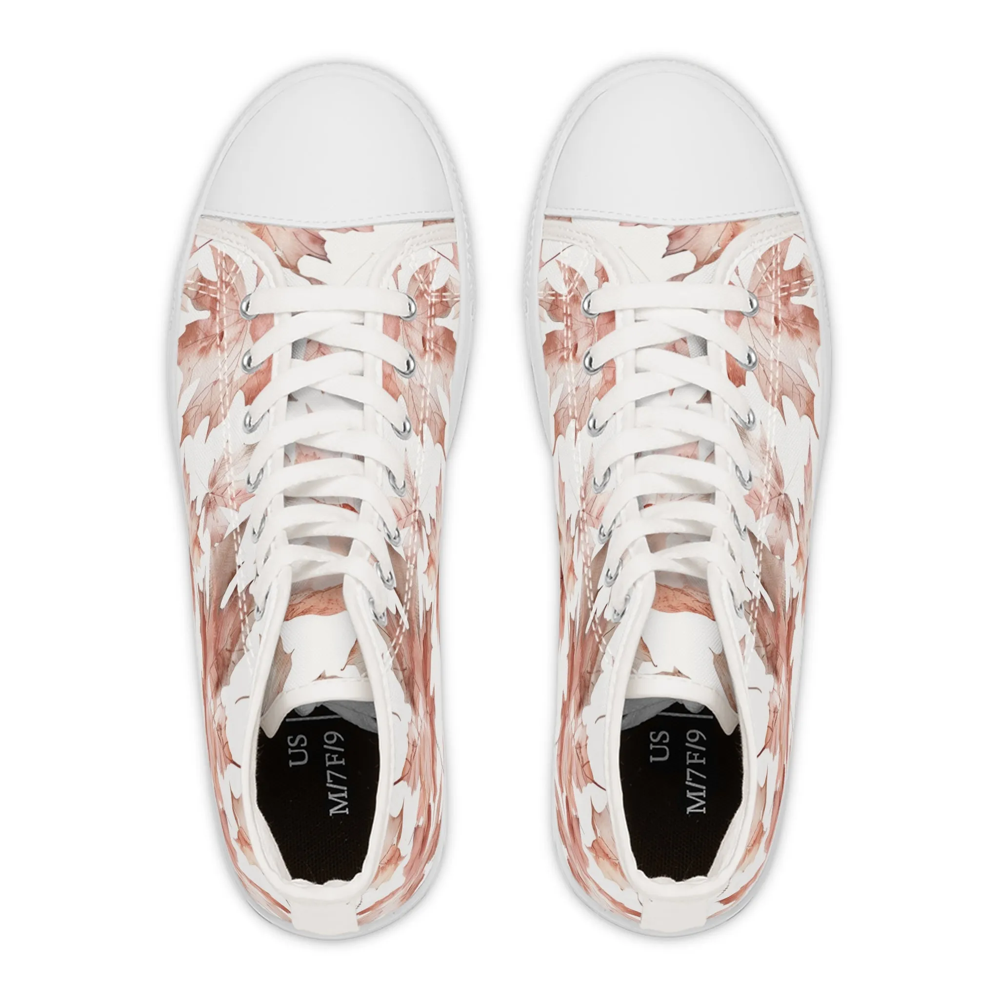 Autumn Leaves Women's High Top Sneakers