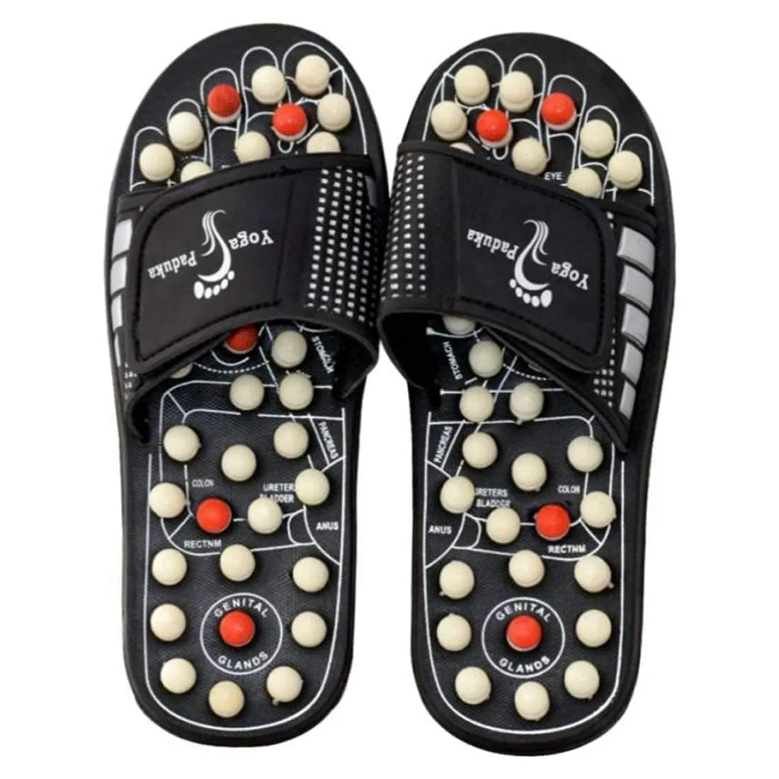 avyaan Manual Spring Acupressure and Magnetic Therapy Accu Paduka Slippers for Full Body Blood Circulation Natural Slippers For Men and Women (Unisex) (Size 4, 5, 6, 7, 8, 9, 10) (8)