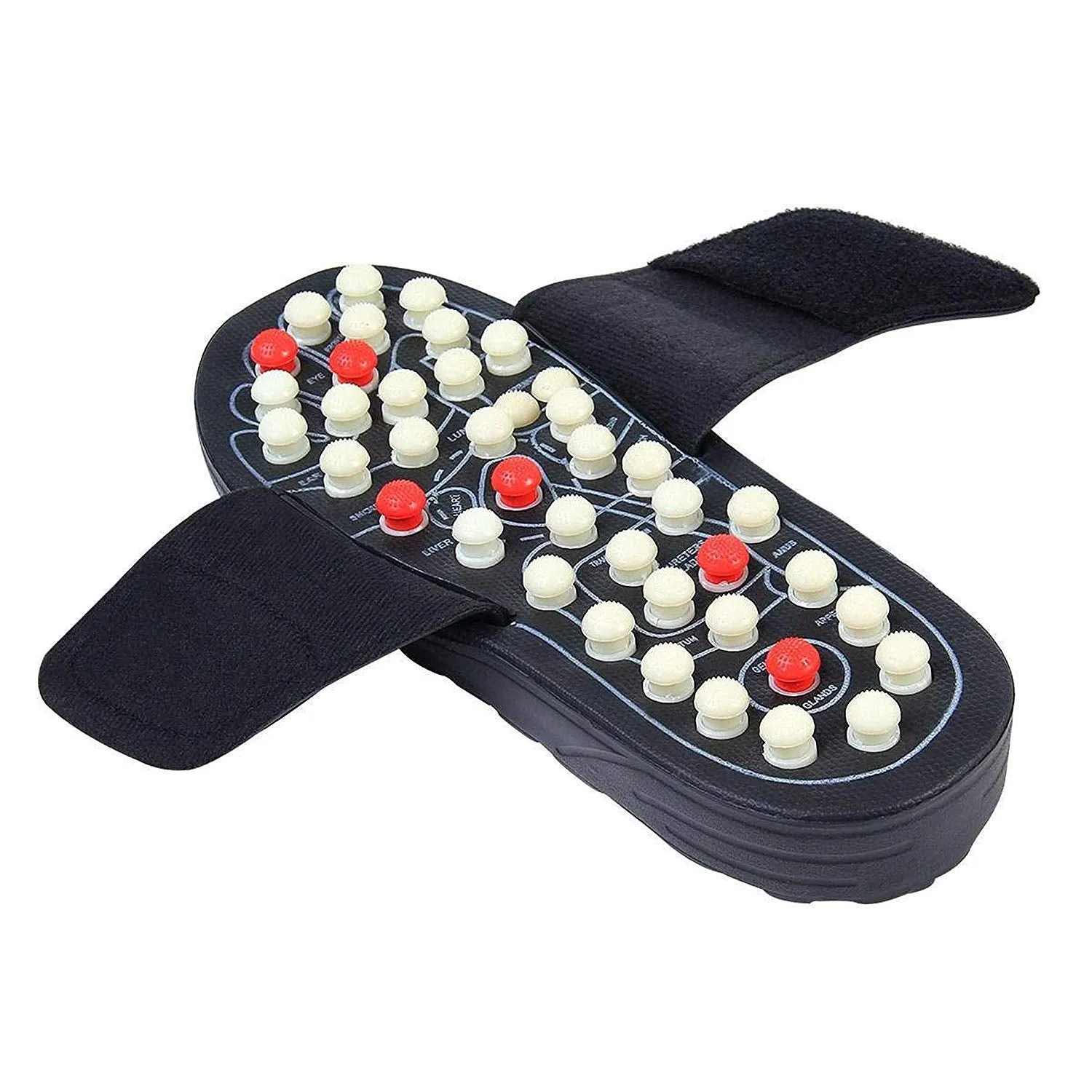 avyaan Manual Spring Acupressure and Magnetic Therapy Accu Paduka Slippers for Full Body Blood Circulation Natural Slippers For Men and Women (Unisex) (Size 4, 5, 6, 7, 8, 9, 10) (8)