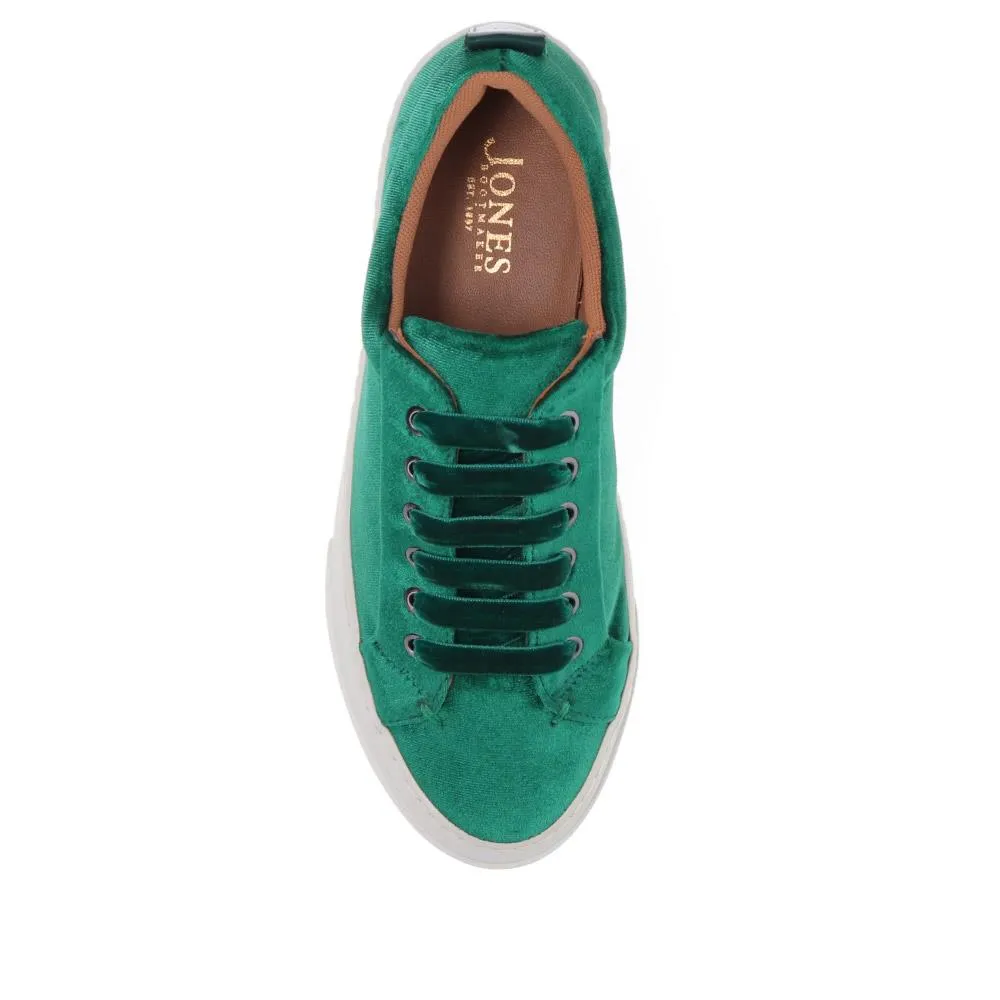 Azura Casual Velvet Trainers - AZURA / 326 576