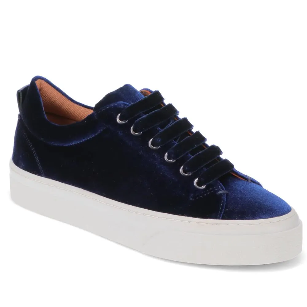 Azura Casual Velvet Trainers - AZURA / 326 576