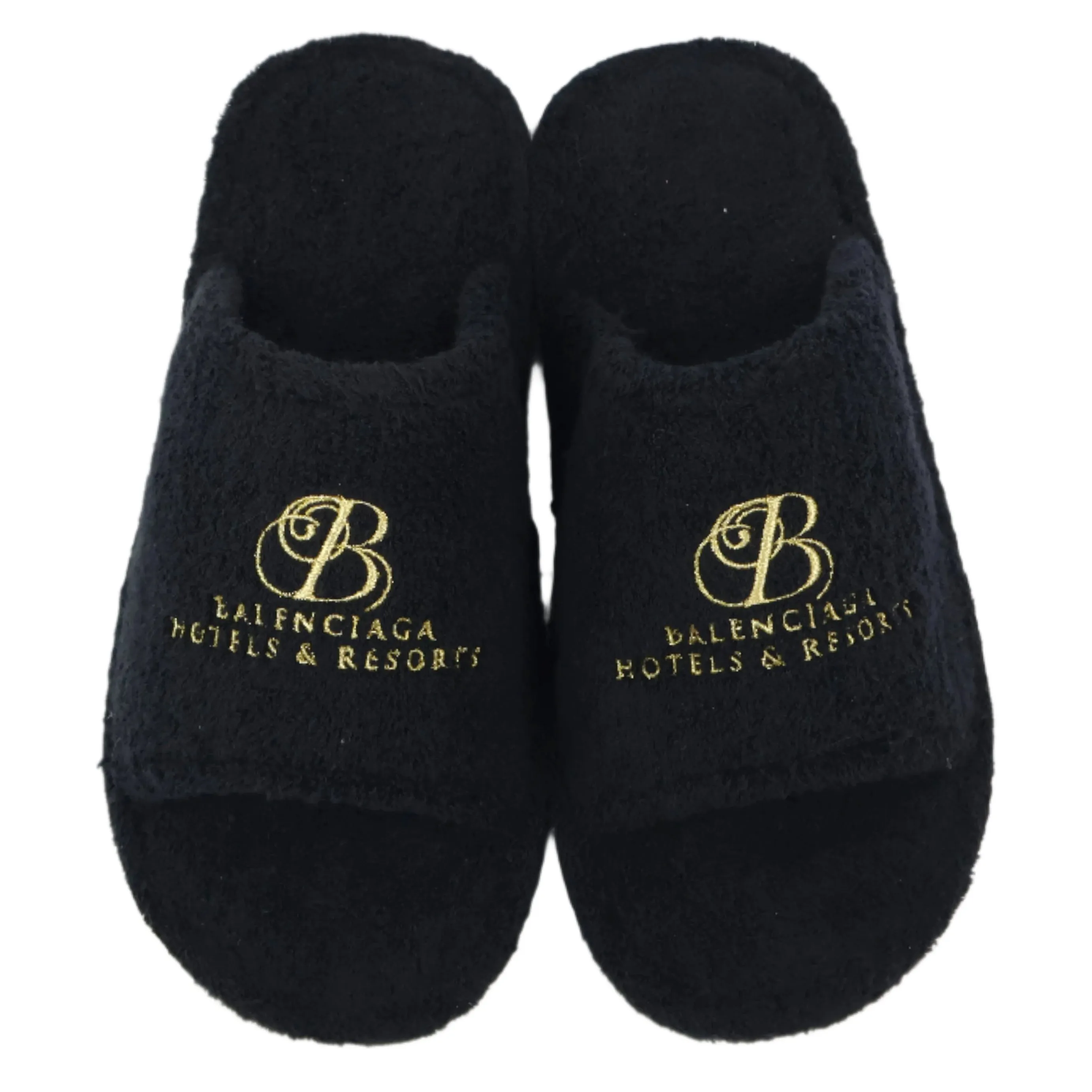 Balenciaga Slipper Hotels Resorts Black 44