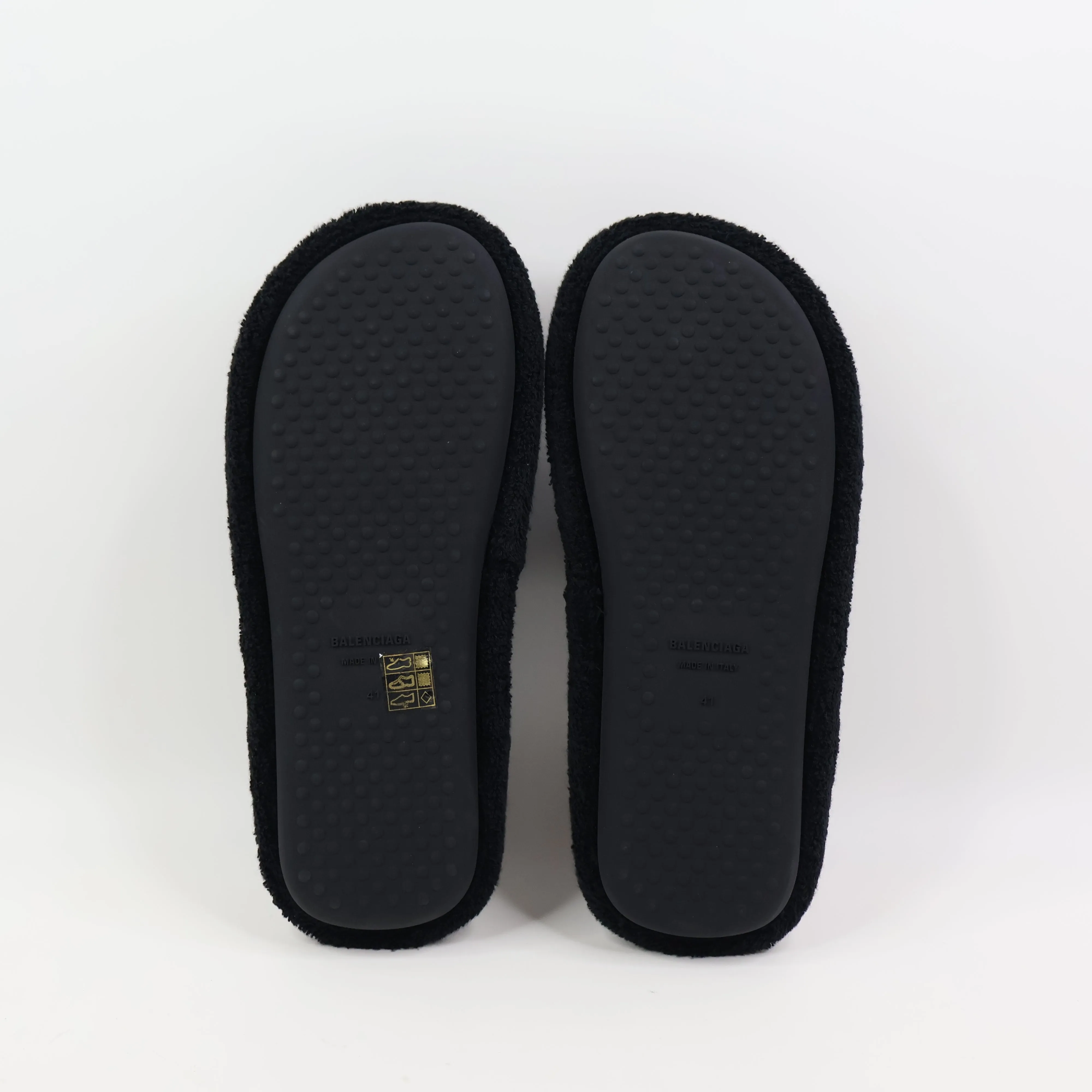 Balenciaga Slipper Hotels Resorts Black 44