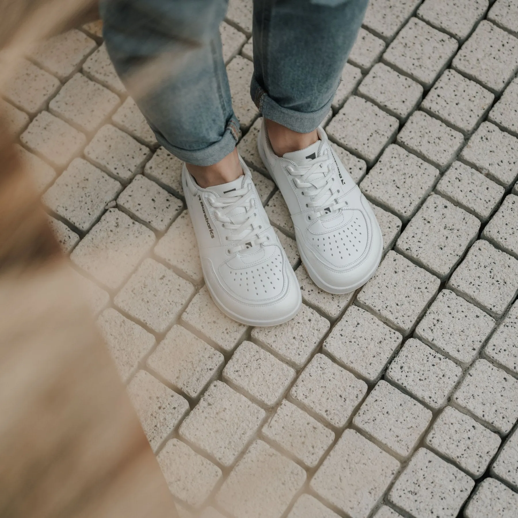 Barefoot Sneakers Barebarics Wave - All White