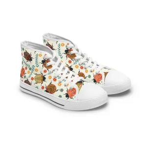 Beetles Women's High Top Sneakers