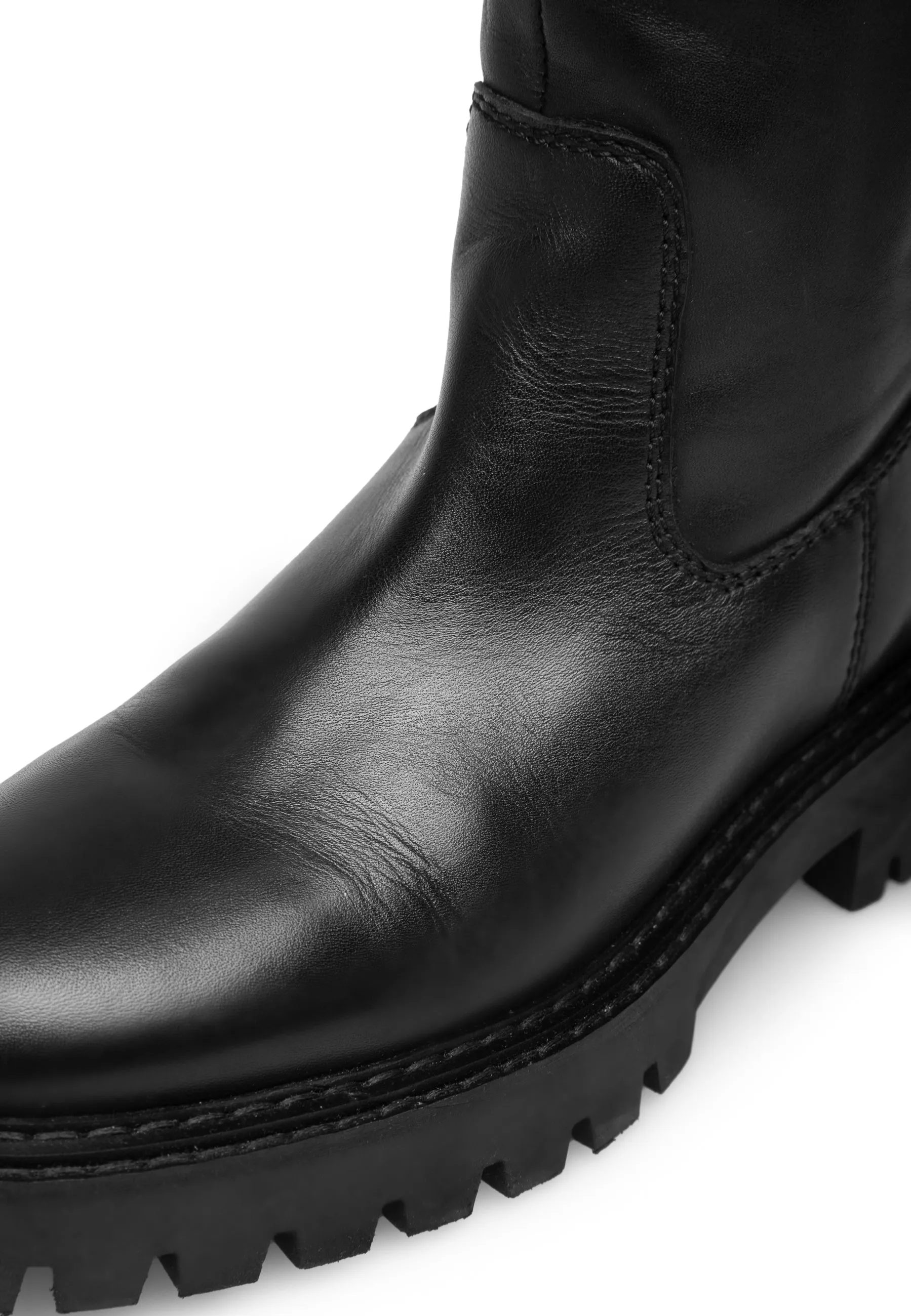 Blaine Black High Boots