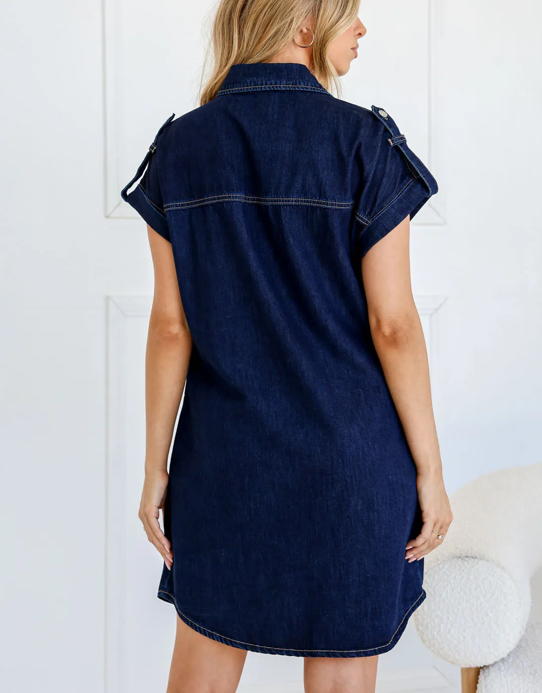 Blair Denim Dress - Indigo