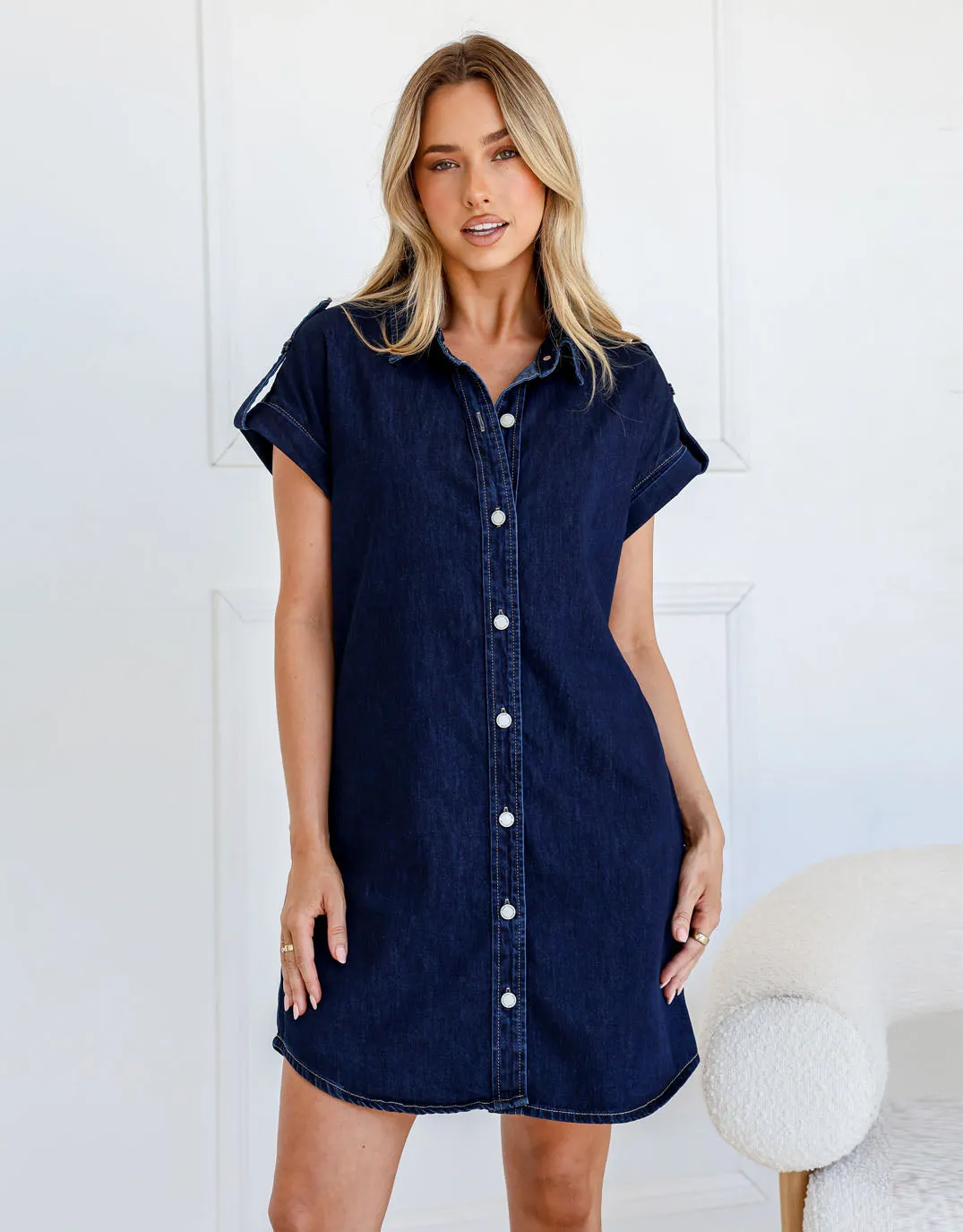 Blair Denim Dress - Indigo