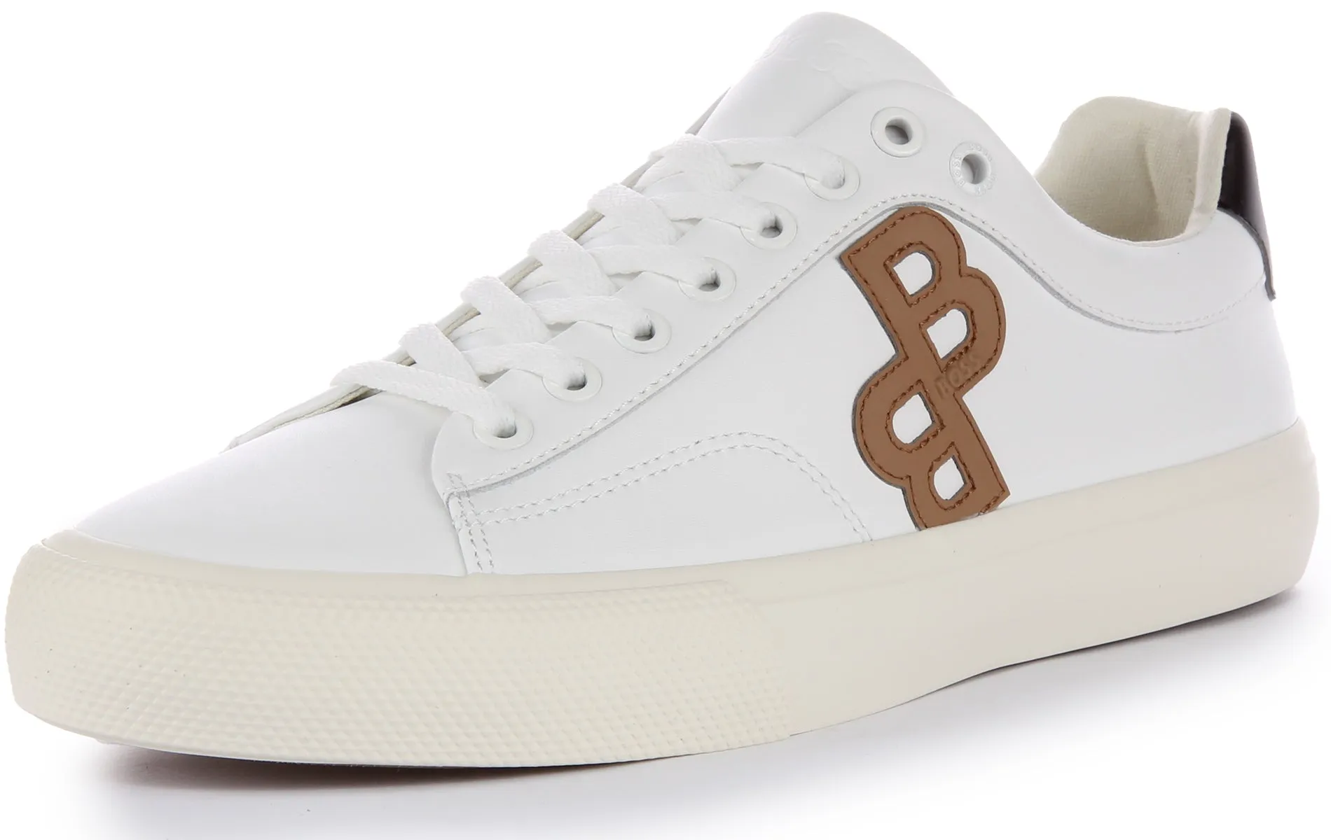 Boss Aiden Tennis Flbb In White For Men