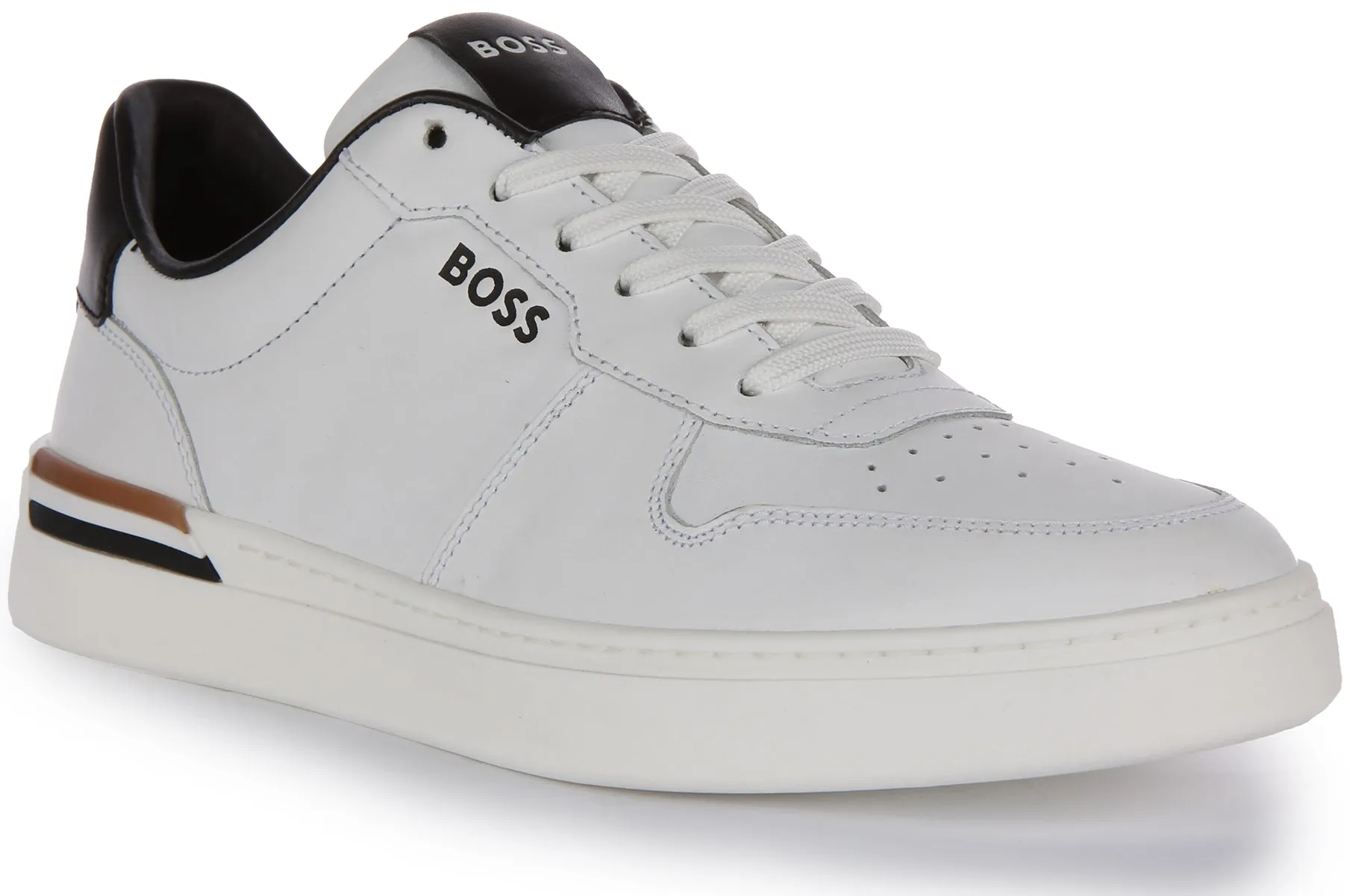 Boss Clint Tennis Itvp In White Black For Men