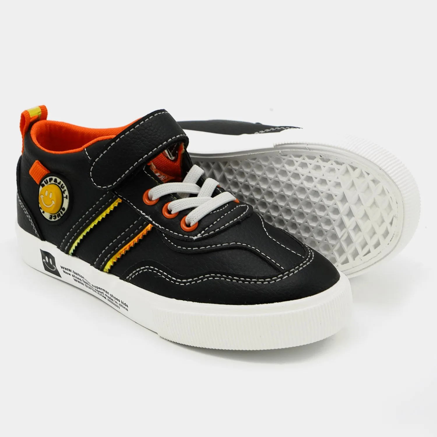 Boys Sneakers 5788A - BLACK