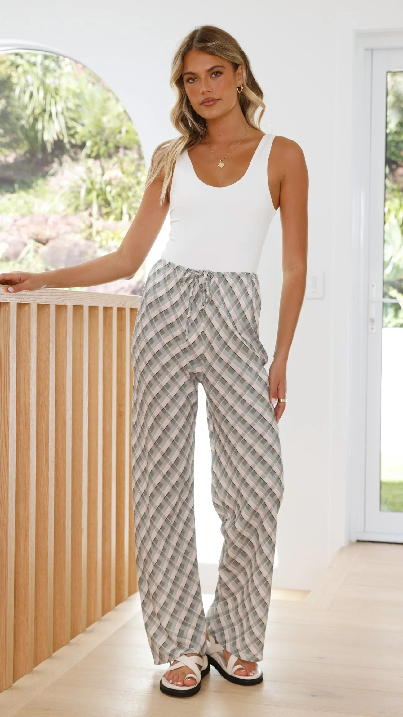 Cali Bias Pant - Multi