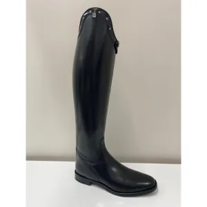 Cavallo Insignis Slim Lux Dressage Tall Boots with Patent and Crystal Bow