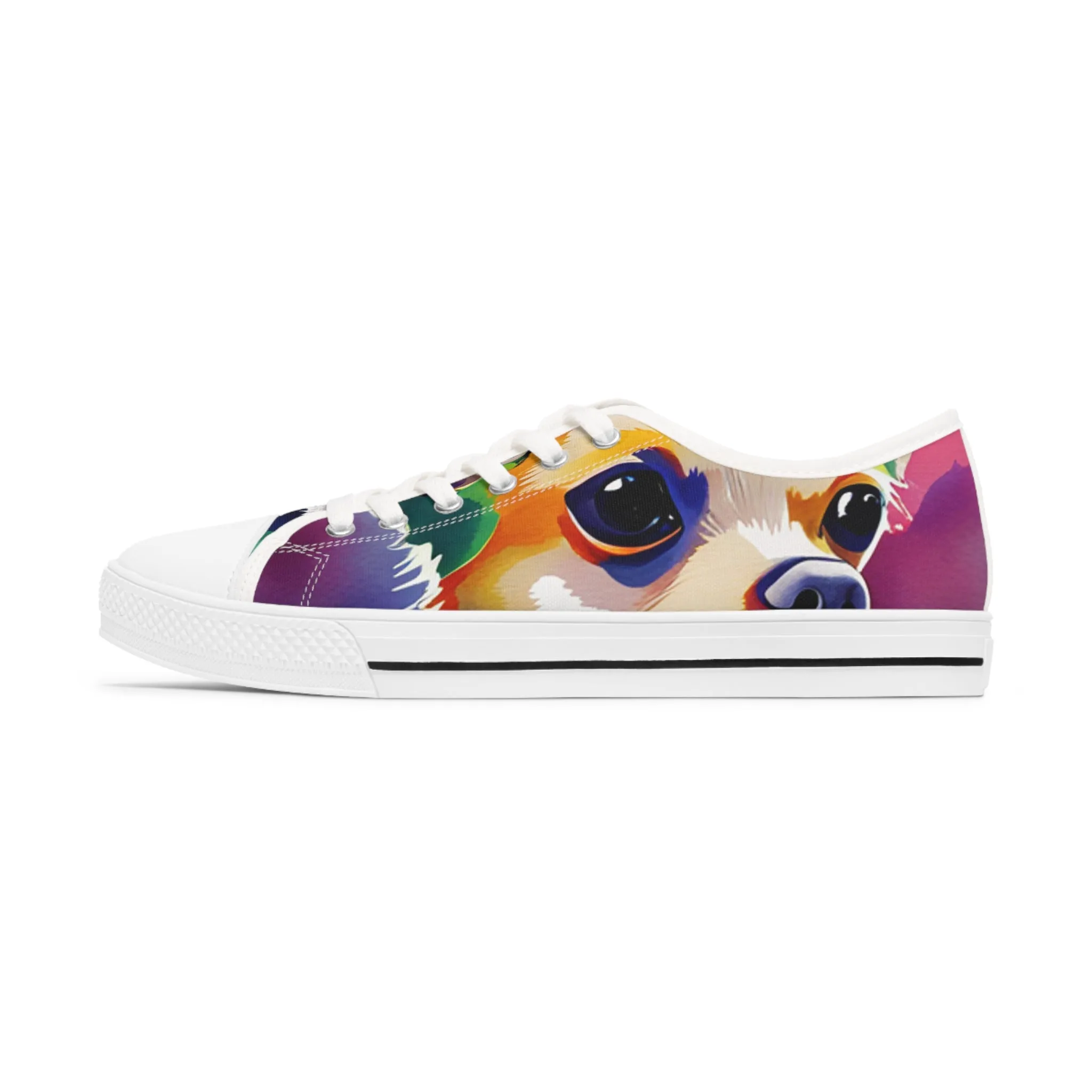 Chihuahua Women's Low Top Sneakers