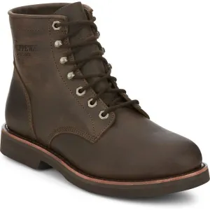 Chippewa Men's Classic  2.0 6" Lace Up Work Boot -Brown- NC2065