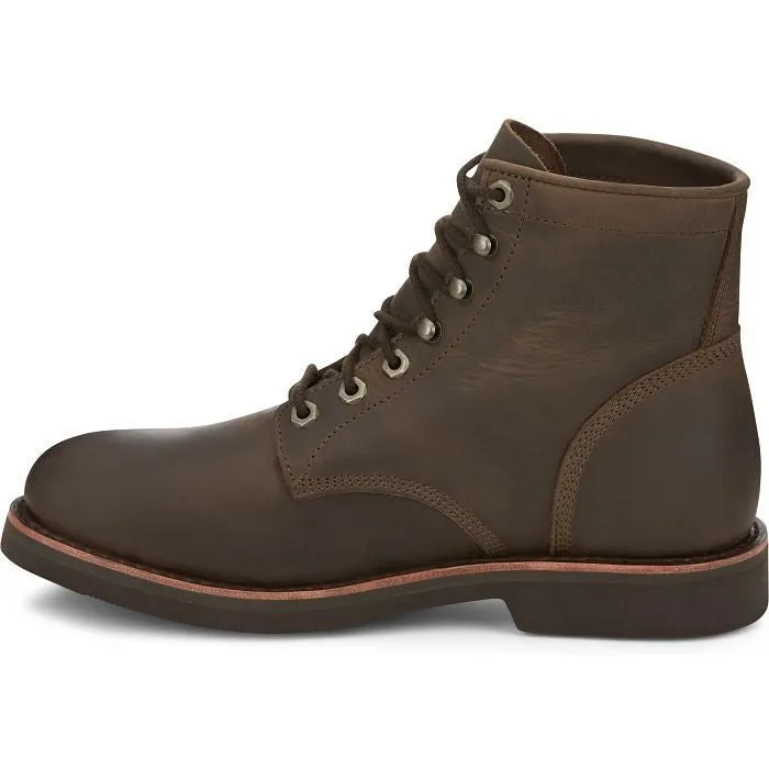 Chippewa Men's Classic  2.0 6" Lace Up Work Boot -Brown- NC2065