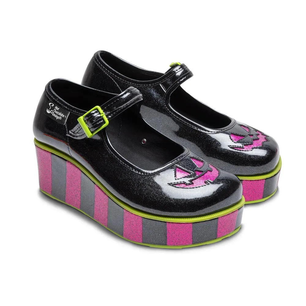 Chocolaticas® Toxic Halloween Women's Mary Jane Platform