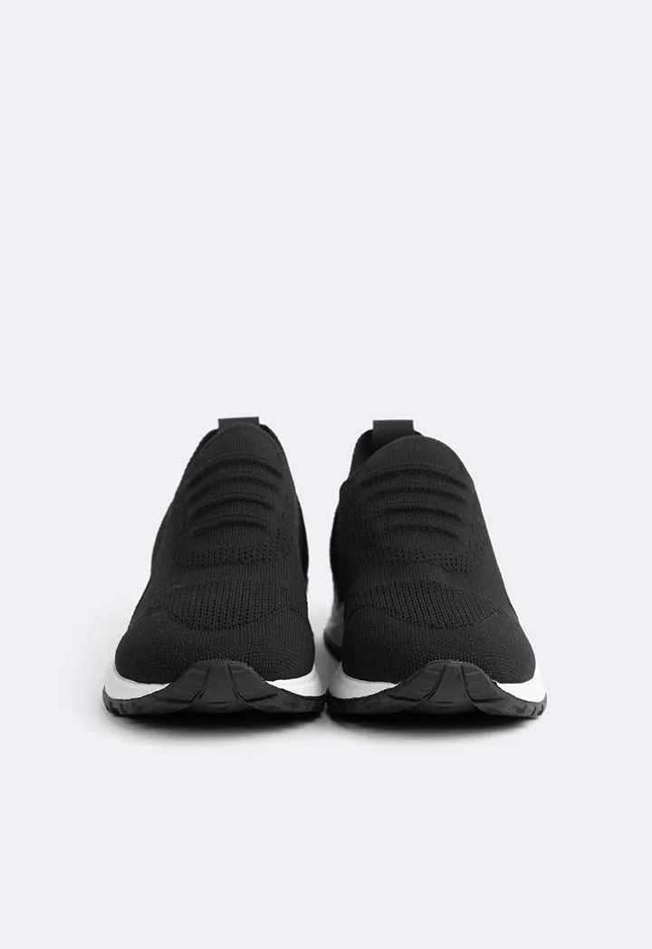 Choice Plain Seamless Sneakers Black