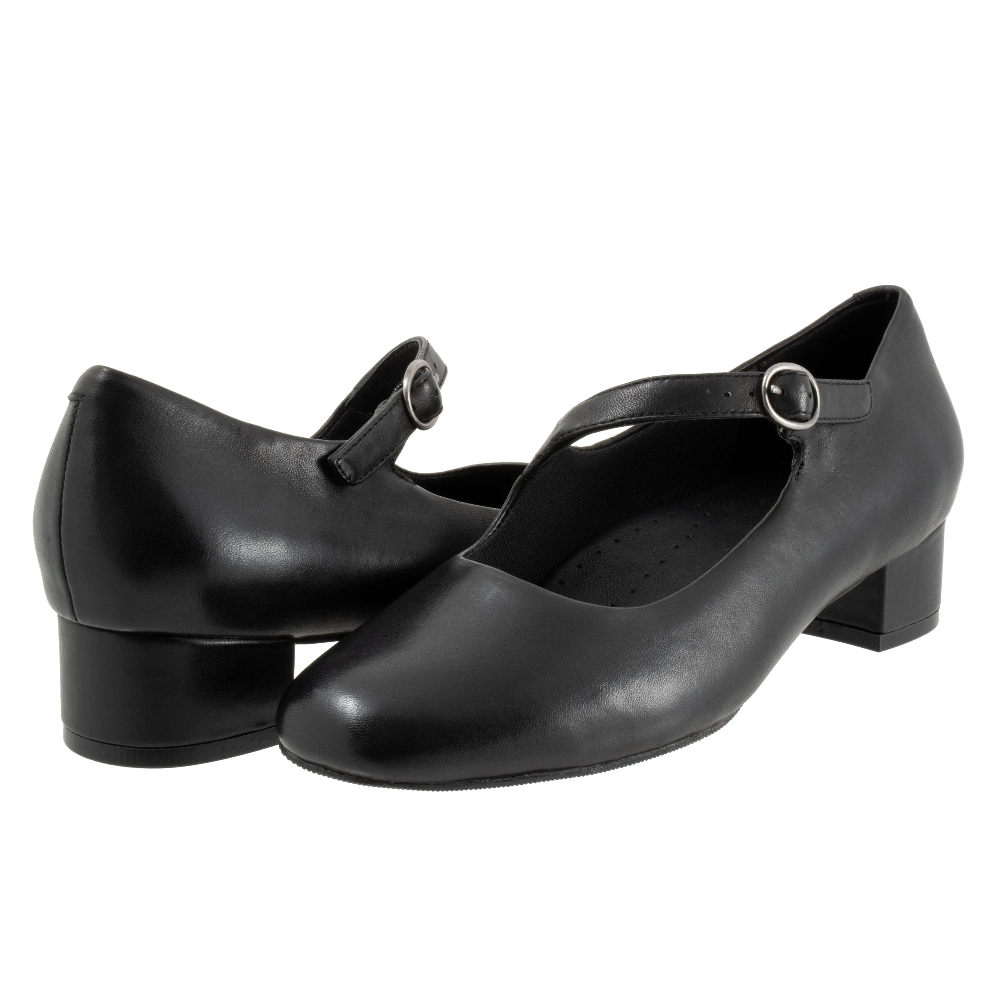 Desna Black Mary-Jane Shoes