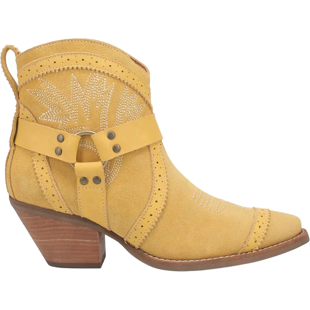 DINGO GUMMY BEAR LEATHER YELLOW BOOTIE STYLE DI747YE10