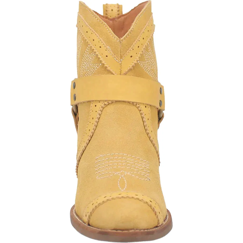 DINGO GUMMY BEAR LEATHER YELLOW BOOTIE STYLE DI747YE10