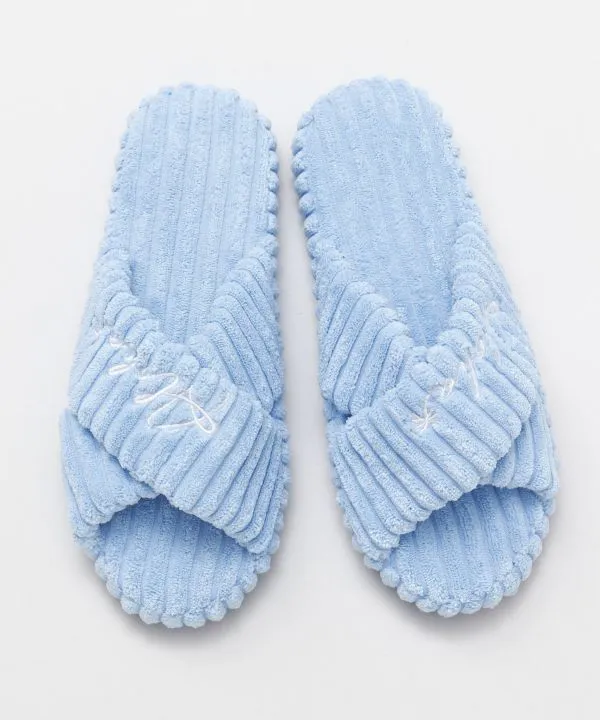 Fluffy Aloha Slippers