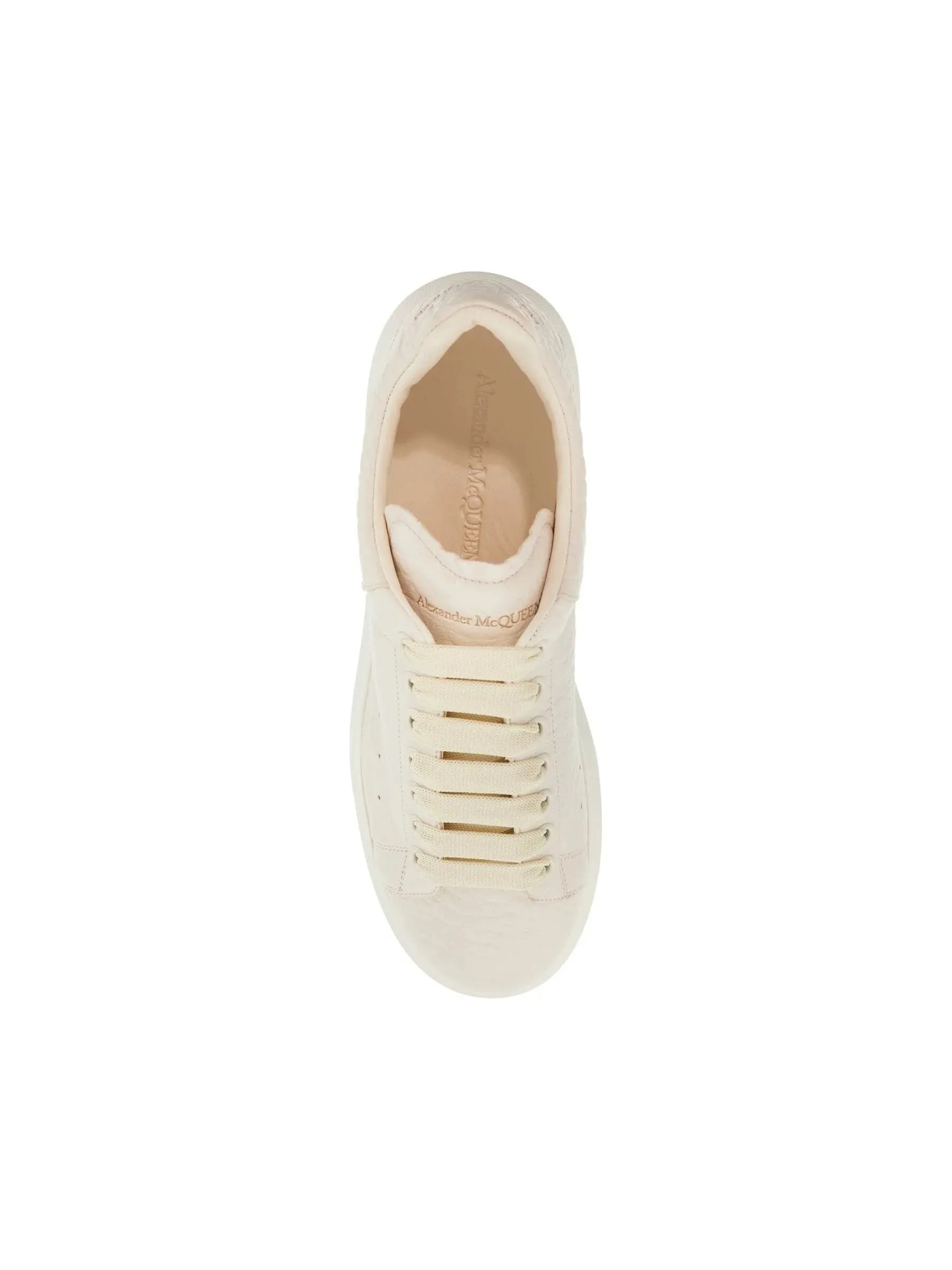 Full-Grain Leather Platform Sneakers