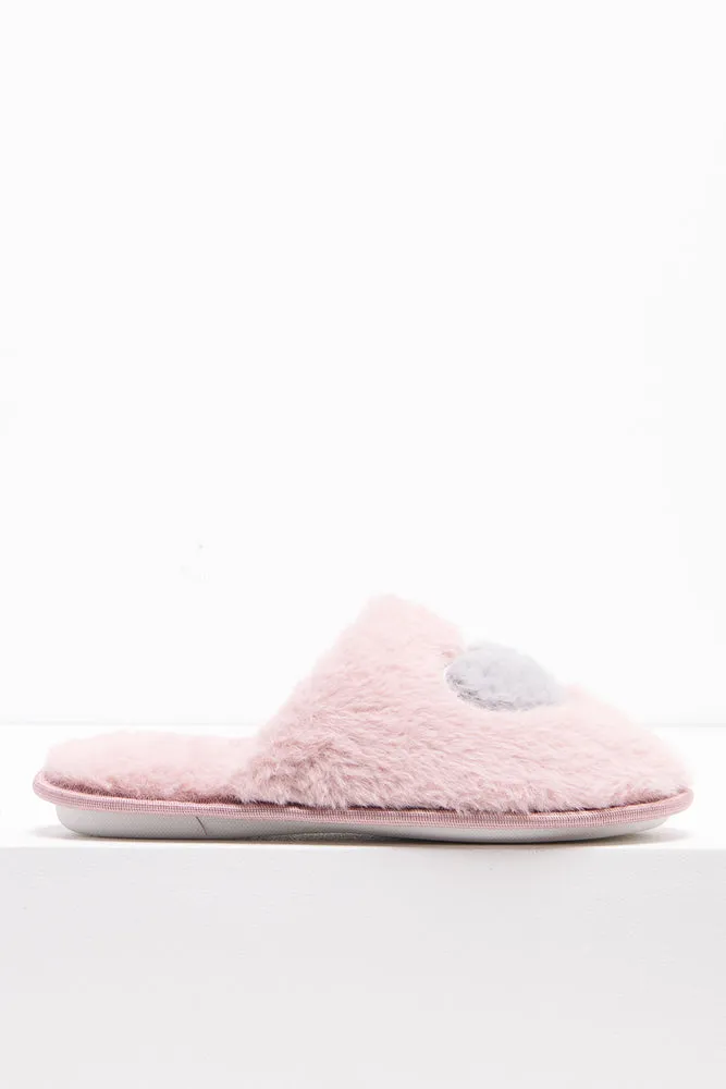 Heart Slipper Pink