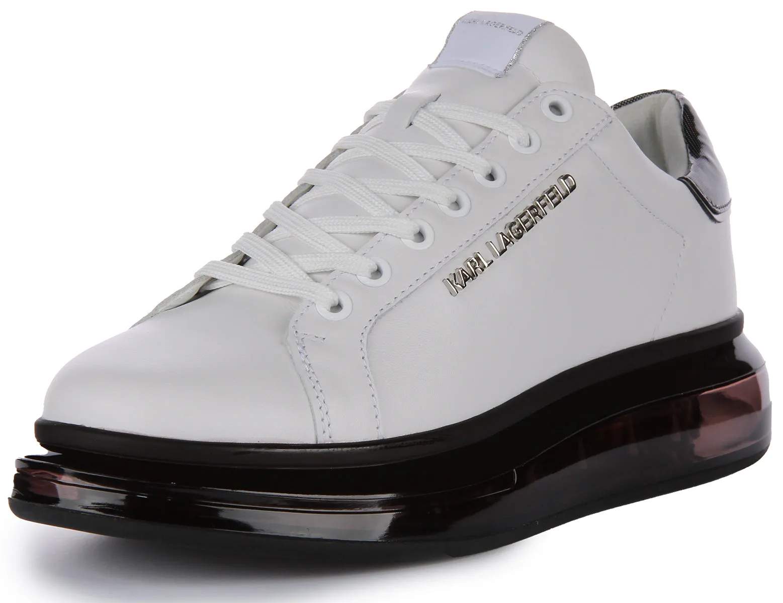 Karl Lagerfeld Kapri Kushion In White Black For Men