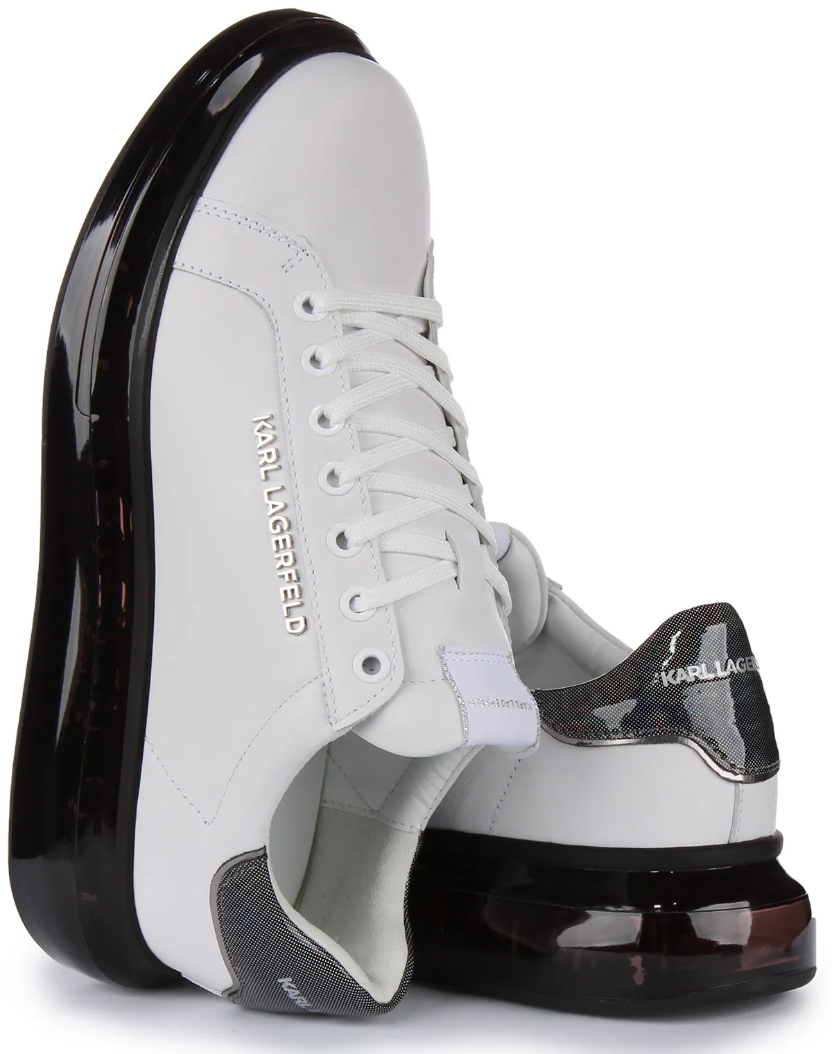 Karl Lagerfeld Kapri Kushion In White Black For Men