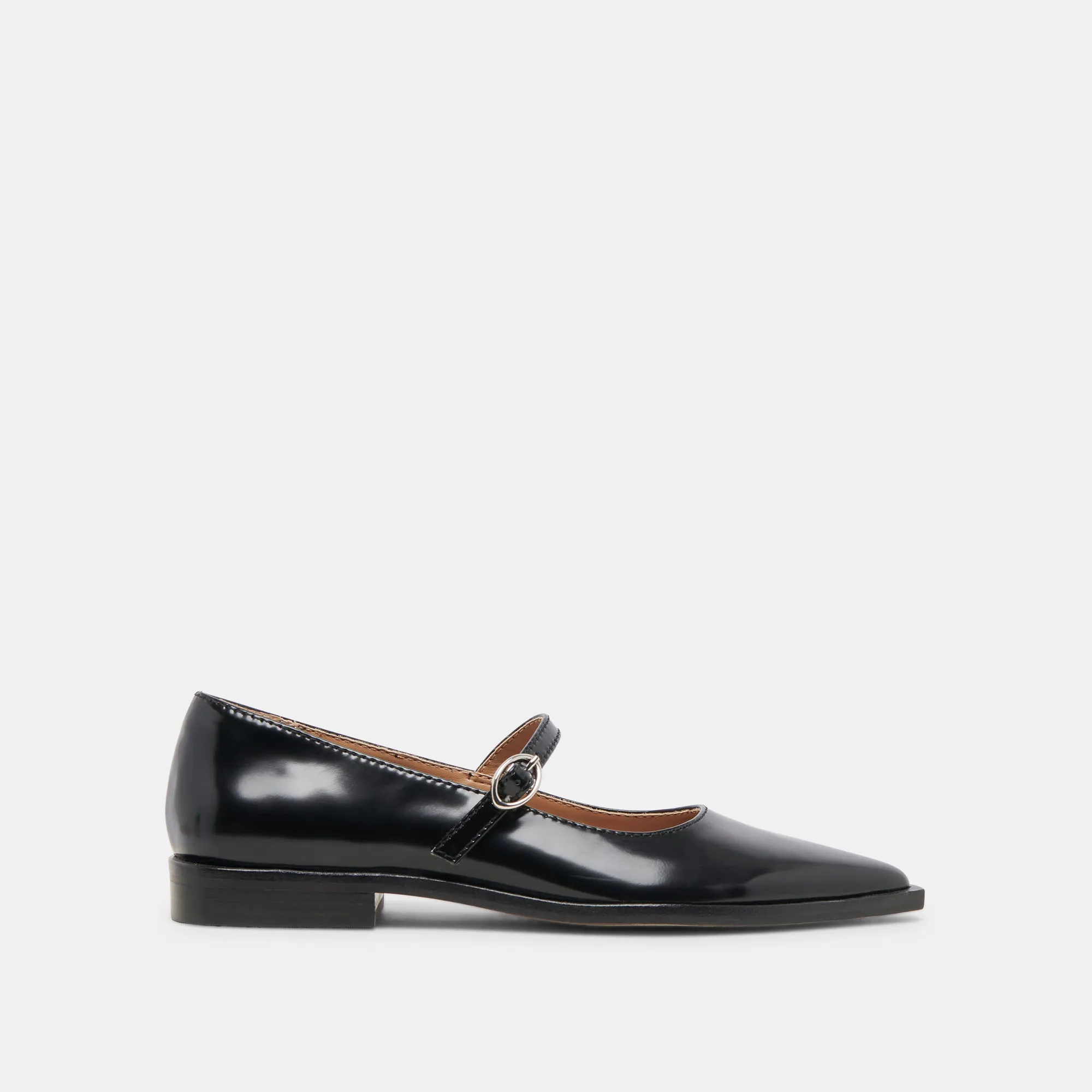 LARGO FLATS MIDNIGHT PATENT LEATHER