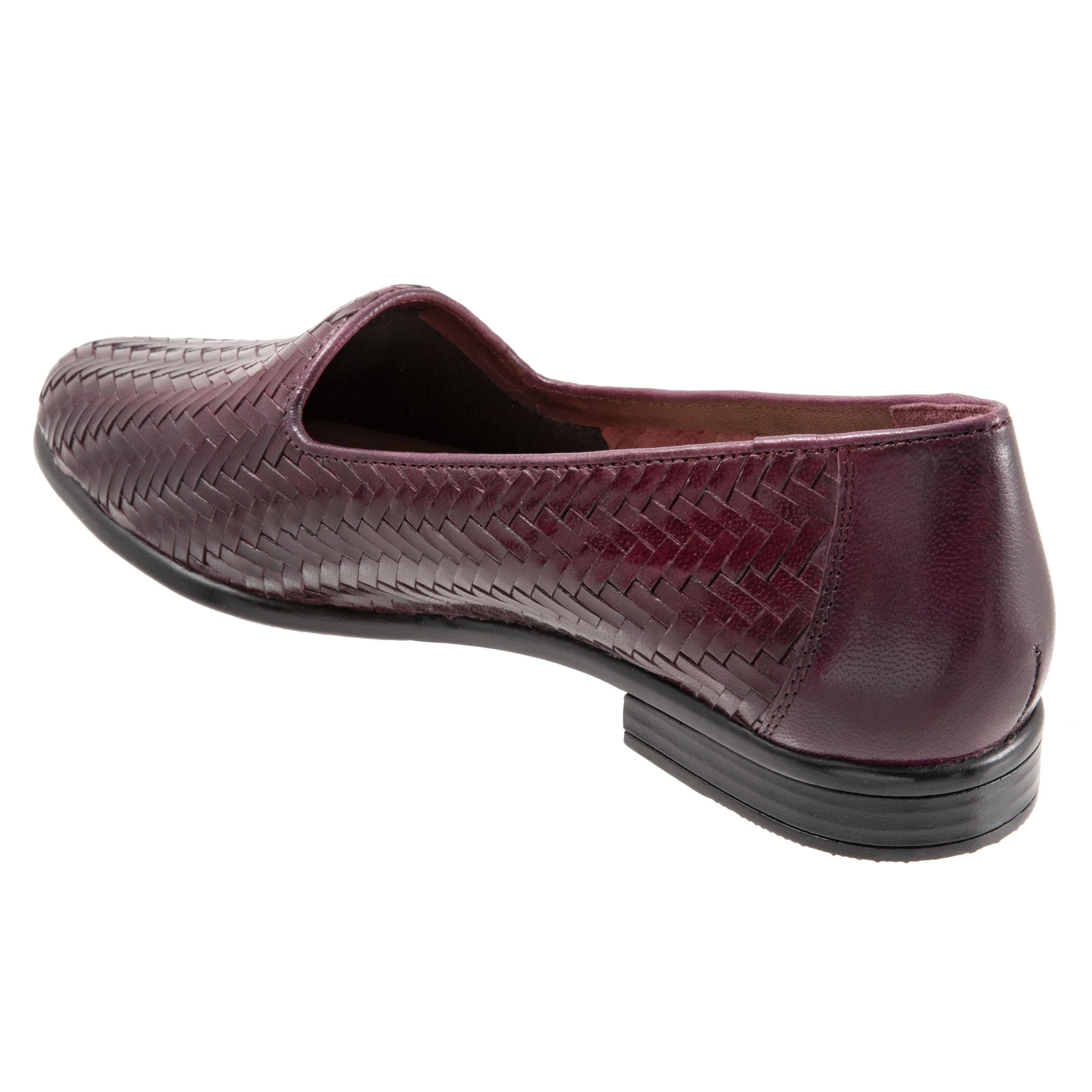 Liz III Burgundy Slip-on Shoes