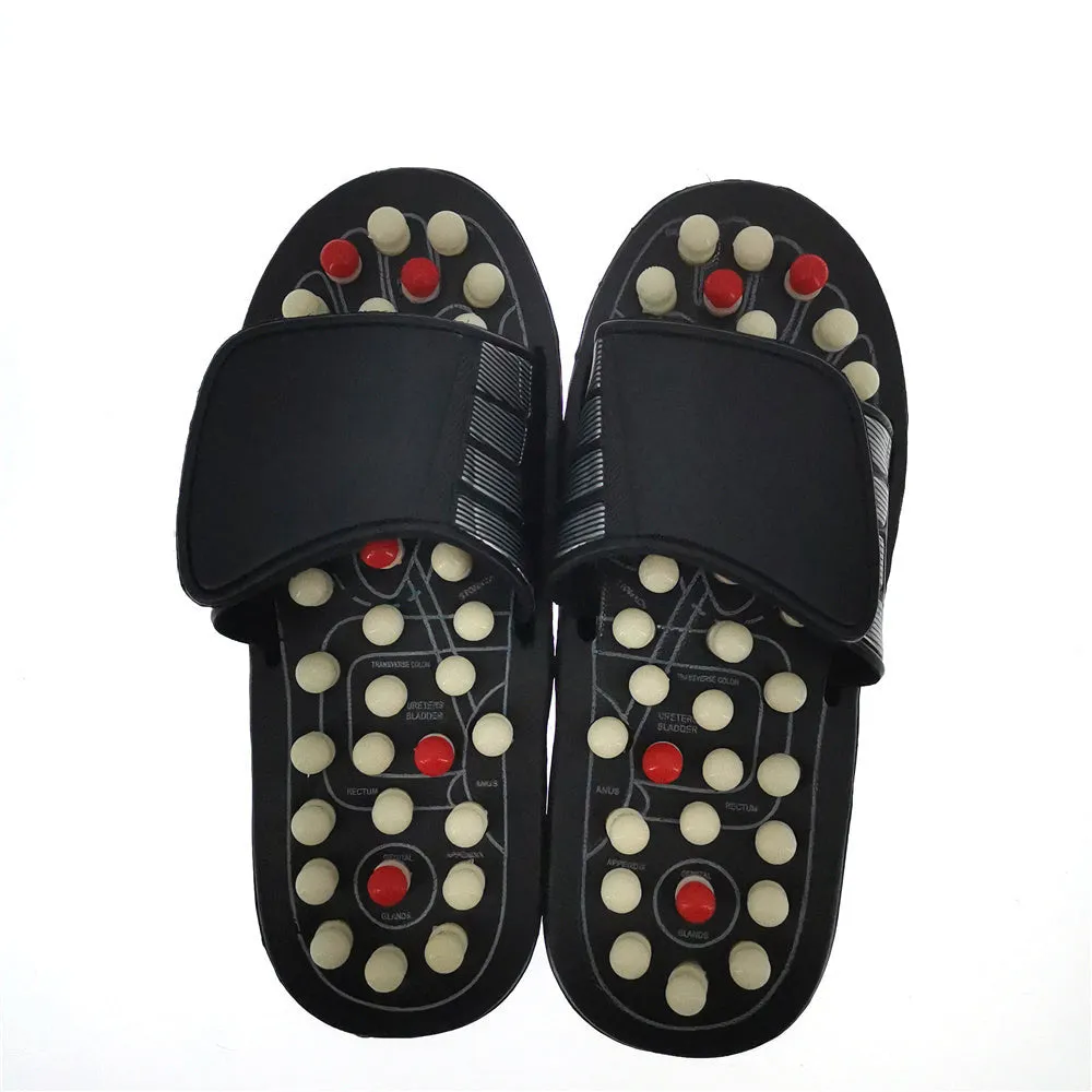 Massage Slippers/foot Massage Slippers/ slippers massage your feet/Therapy Massager Walk Stone Shoes/acupressure slippers