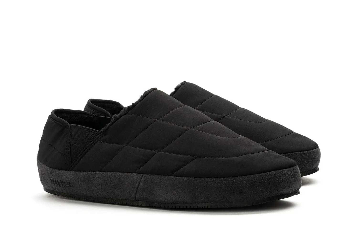 Mens - Après Puff Slip On - Black