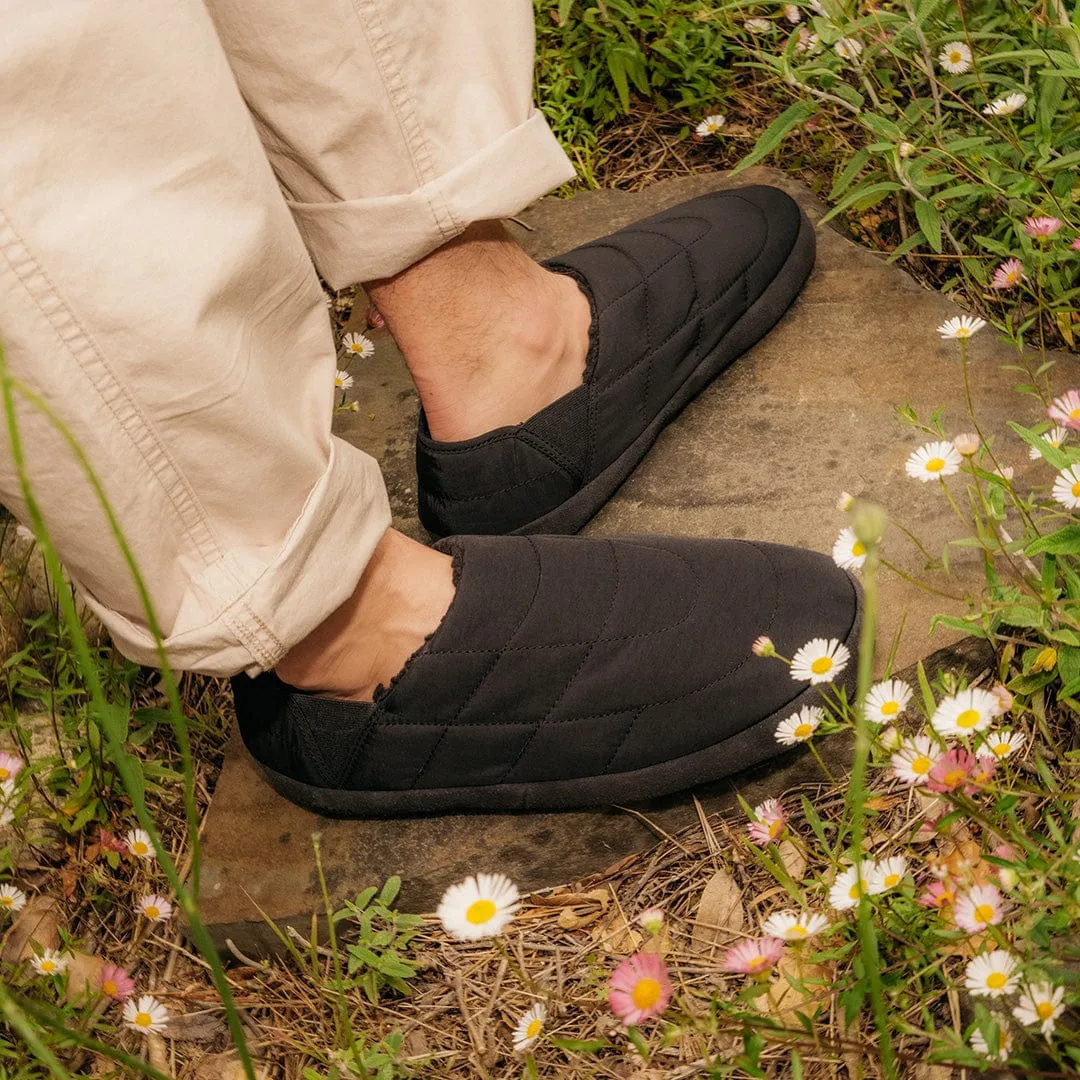 Mens - Après Puff Slip On - Black