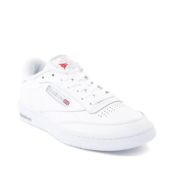 Men's sneakers Reebok Club C 85, white/light gray