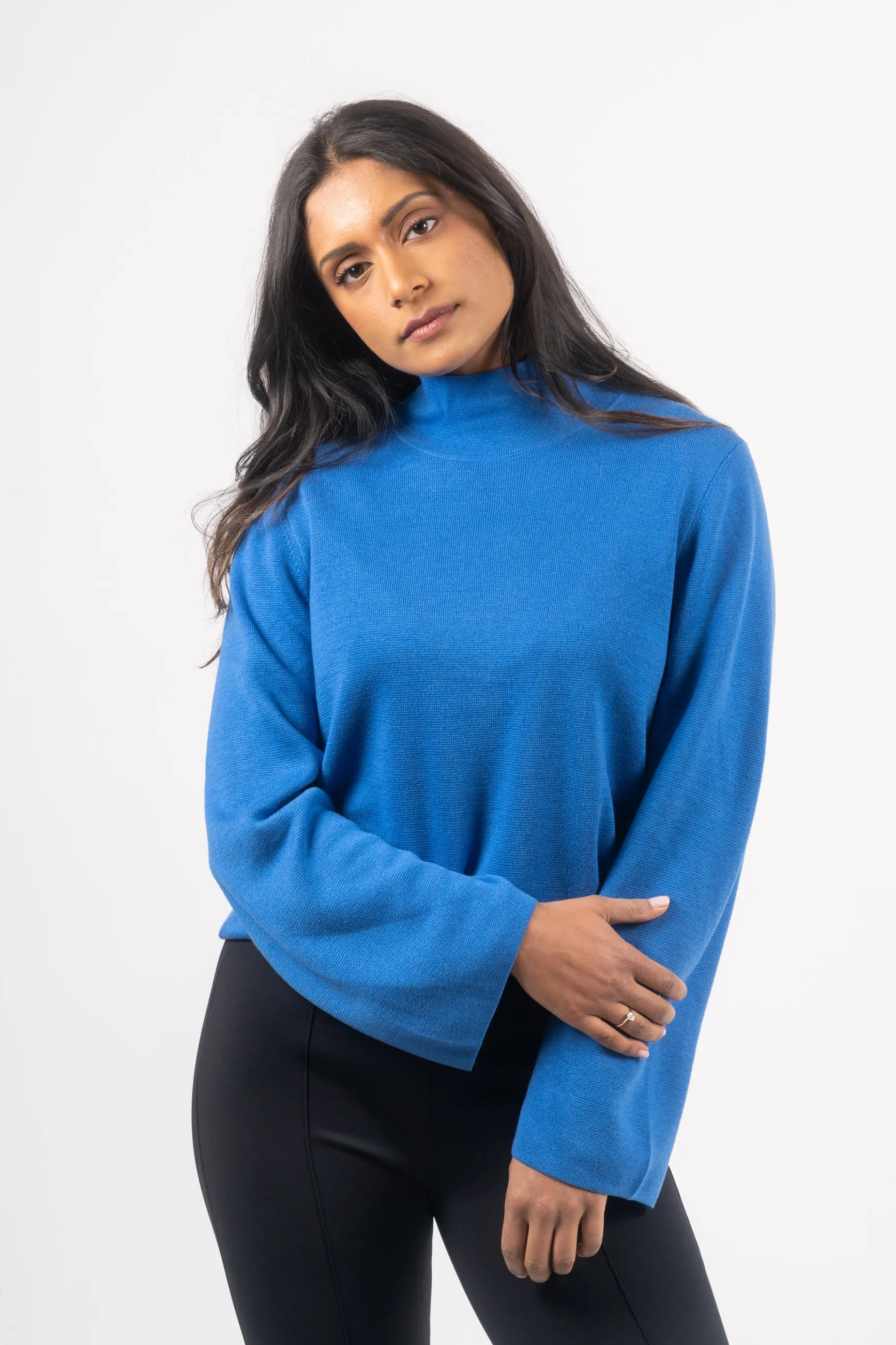 MusetteIW Pullover - Fall Blue