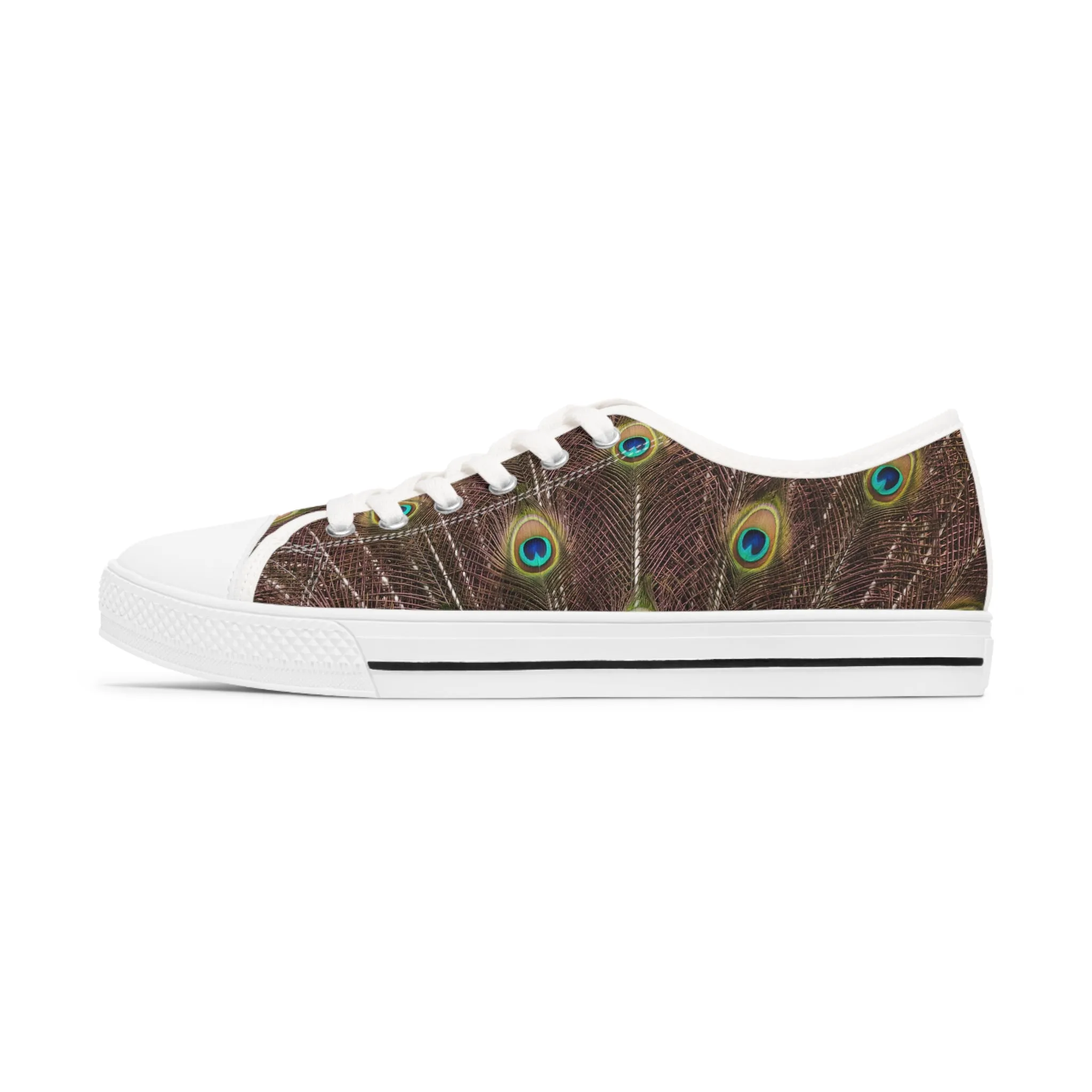 Peafowl Women's Low Top Sneakers