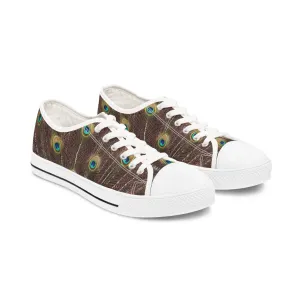 Peafowl Women's Low Top Sneakers