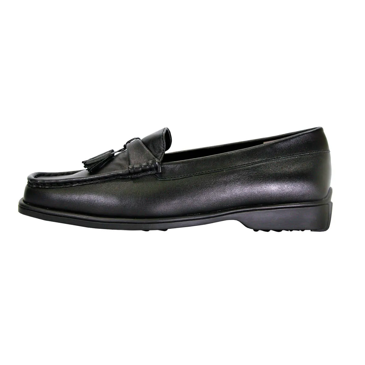 PEERAGE Sonya Women's Wide Width Leather Loafers