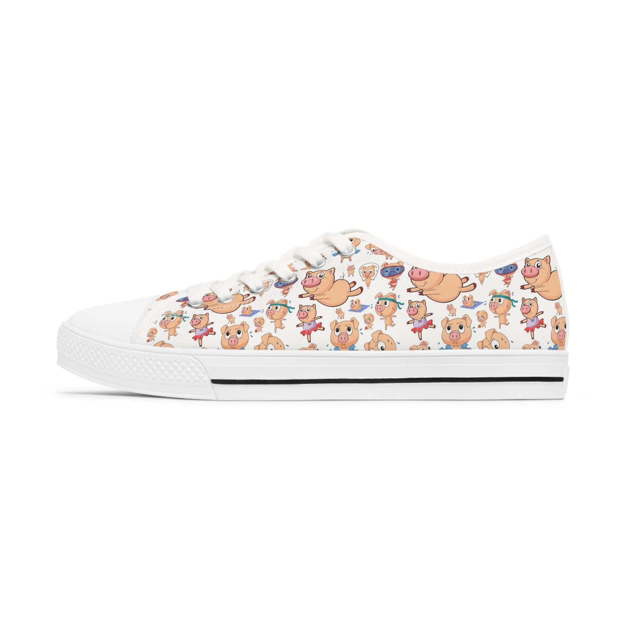 Pig Women's Low Top Sneakers