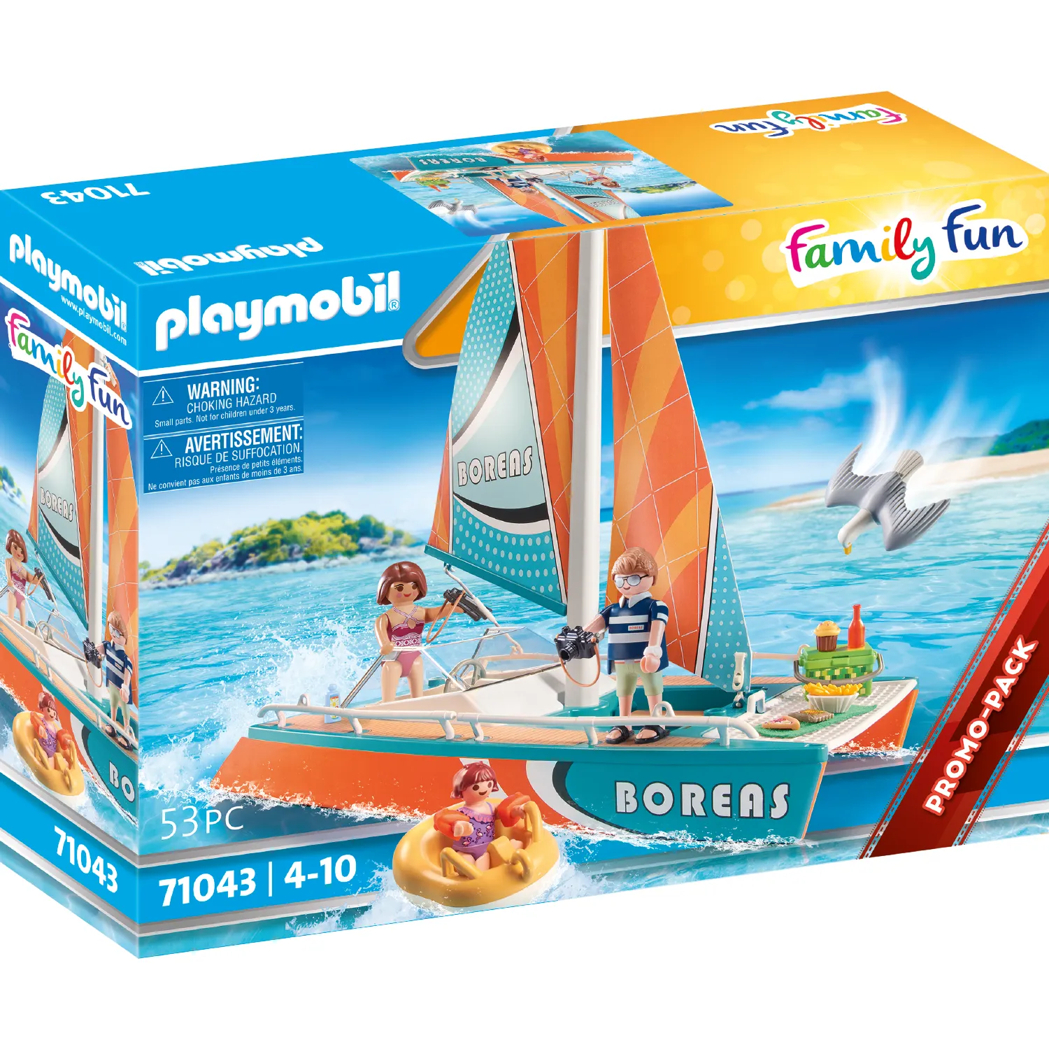 Playmobil - 71043 | City Life: Catamaran