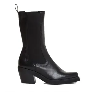 Race Black Ankle Boots