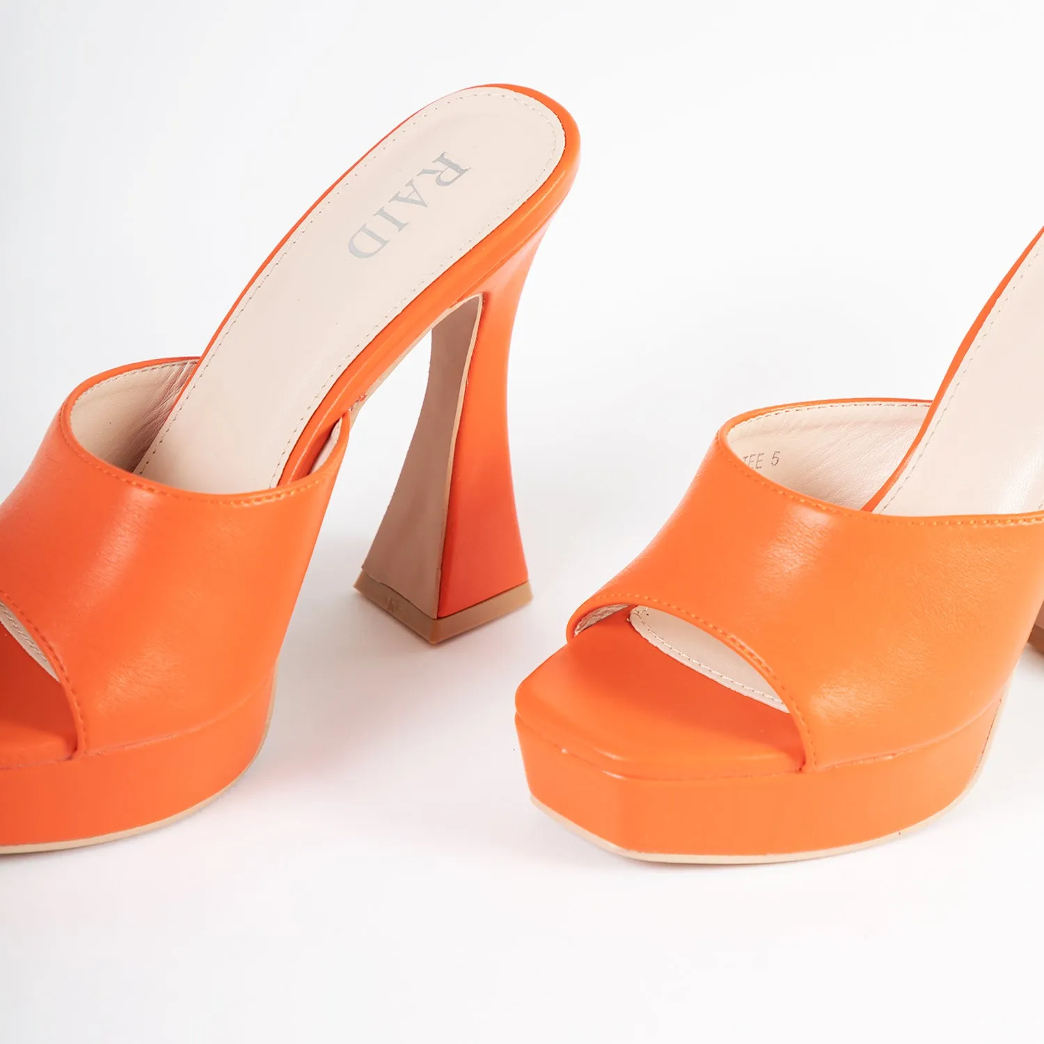 RAID Estee Platform Mule in Orange