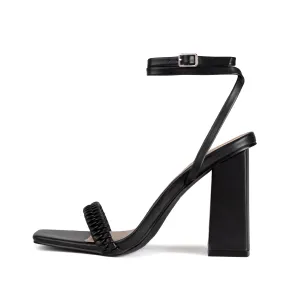 RAID Ginny Block Heels in Black